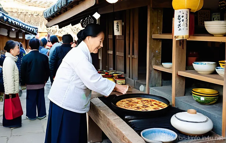전라도 한옥마을 관광지 - Inside a serene and traditional Korean Hanok tea house, a quiet tea ceremony is meticulously underwa...